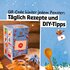 Spice advent calendar with QR codes for daily recipes and DIY tips