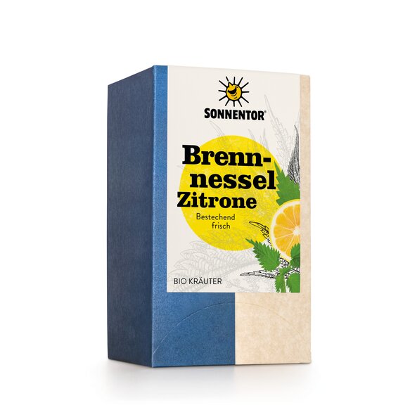 Brennnessel-Zitrone bio 21,6 g, Doppelkammerbeutel