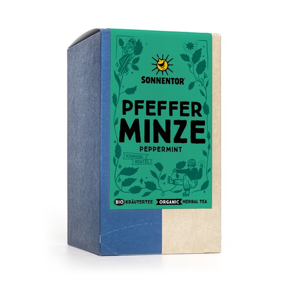 Pfefferminze Tee bio 38 g, Kannenbeutel